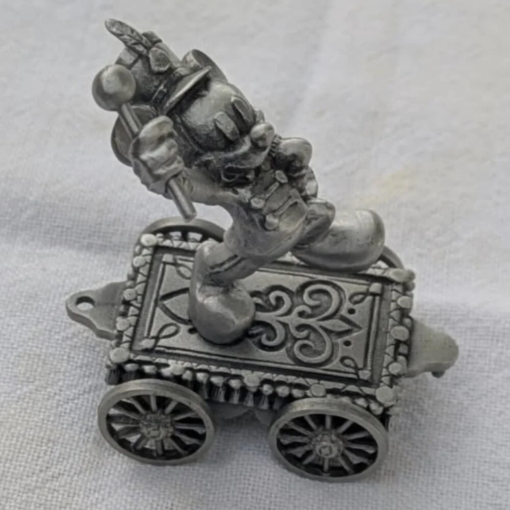 Walt Disney Railroad WDRR Pewter Train Mickey Mouse